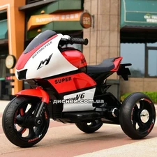 Детский мотоцикл M 4135 EL-1-3 Yamaha, кожаное сиденье